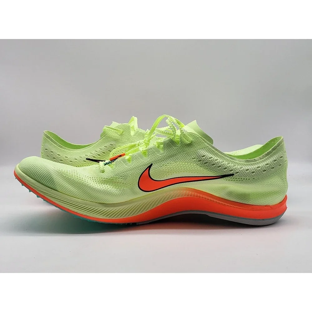 Nike ZoomX Dragonfly Barley Volt Hyper Mens Track Spikes Orange CV0400 700 Sz 14